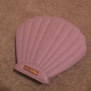 Spectrum Glam Clam Make Up Brush Holder w/ Brushes